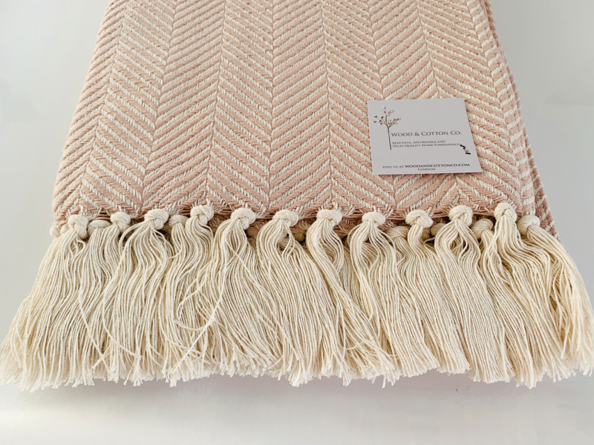 Cotton Winter Bed Throw